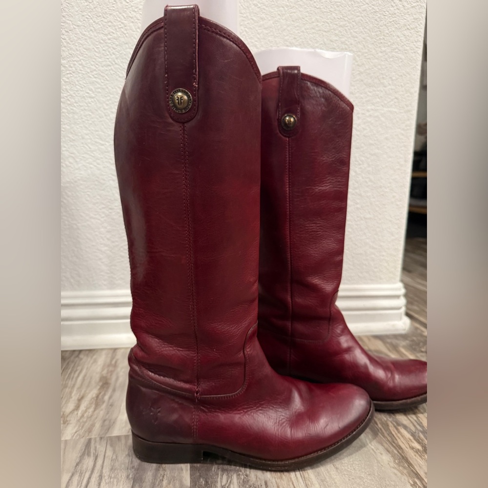 FRYE WOMEN'S MELISSA BUTTON RIDING BOOTS - ROUND TOE